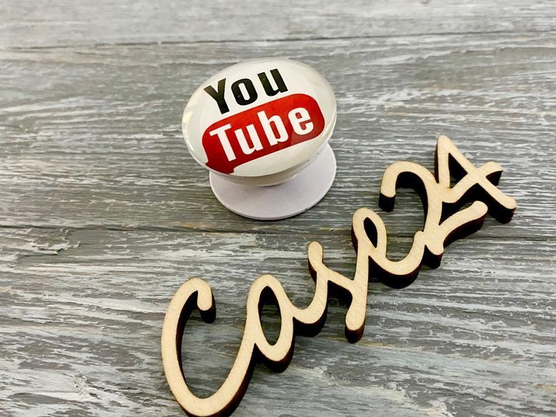 Об'ємний посокет YouTube для телефонів і планшетів (3 різновиди) 82486 фото